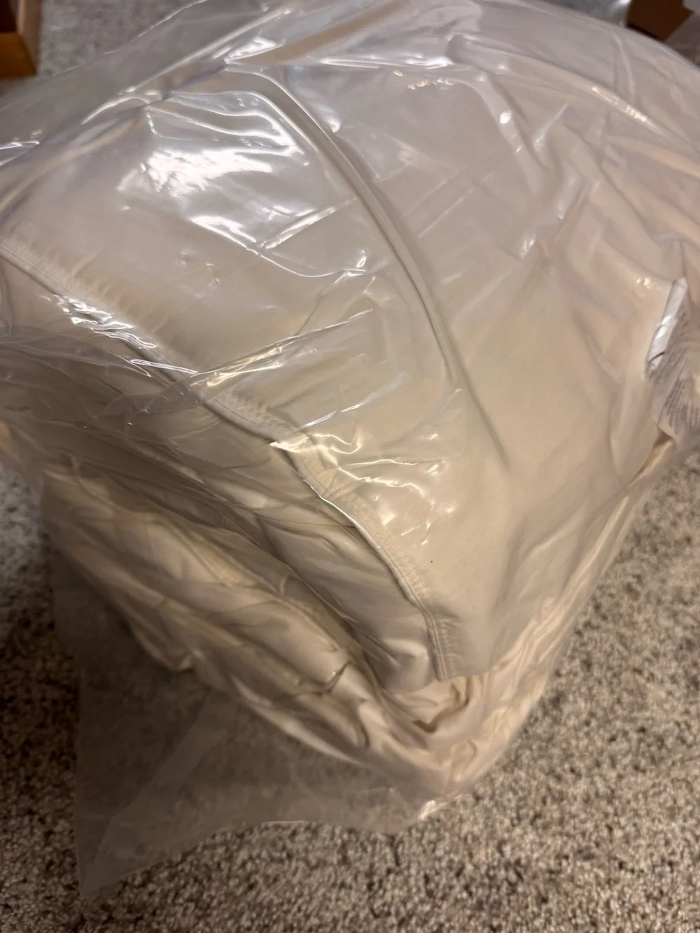 Peace Nest White Down Comforter Duvet Insert 68”x90” goose feathers and down